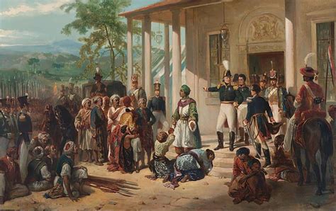 A Rebelião de Diponegoro; um grito por justiça social e a luta contra o colonialismo holandês